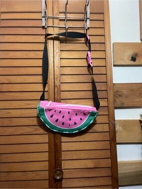 Kids Watermelon Crossbody Bag - Pink/Green